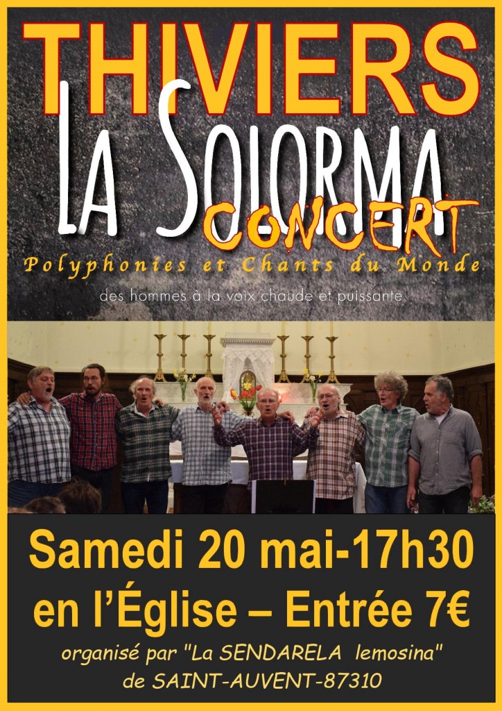 Affiche SOLORMA Thiviers